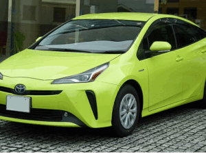 Toyota Prius Lime Green